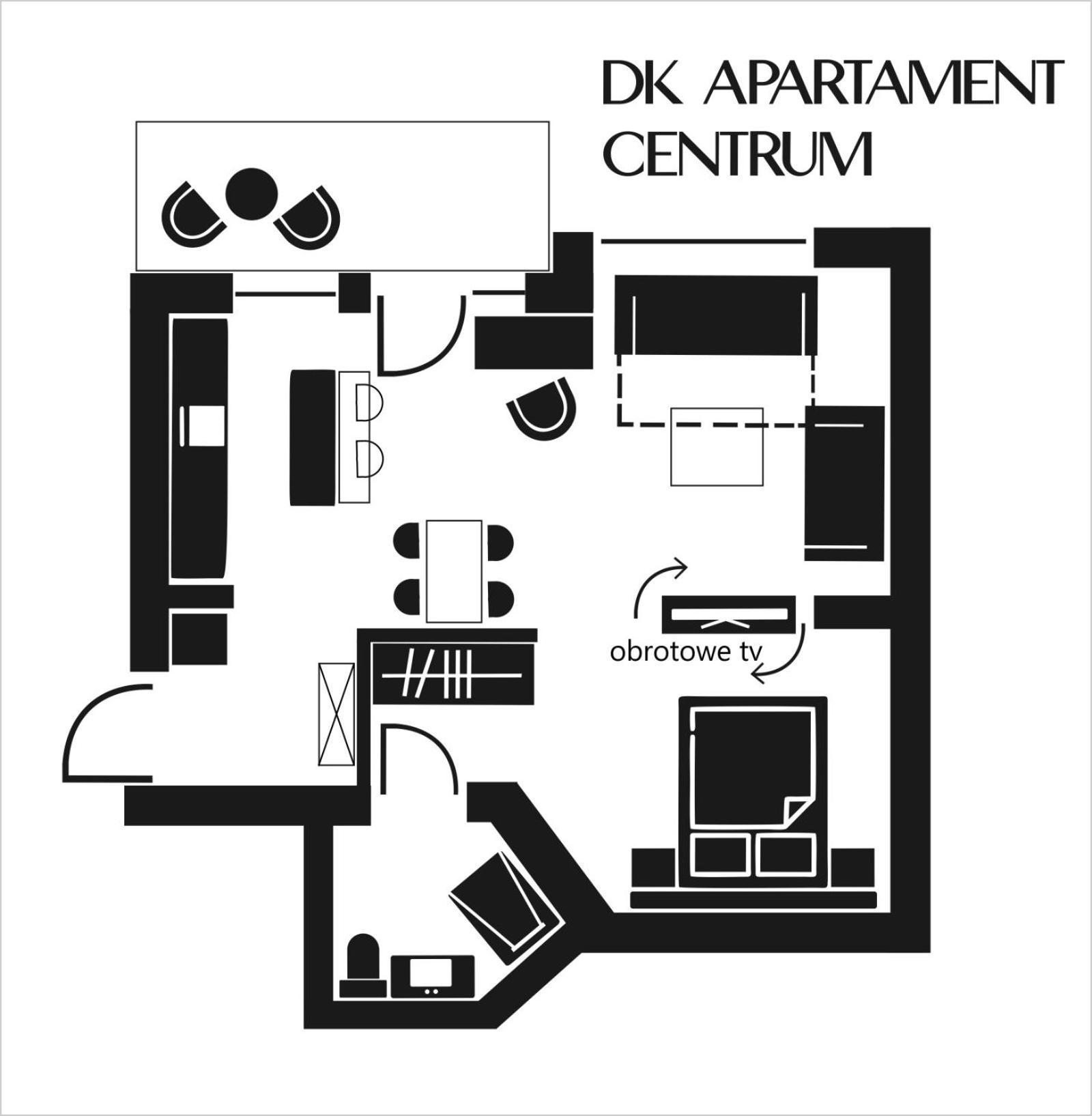 オルシュティンDk Apartament W Centrumアパートメント 部屋 写真